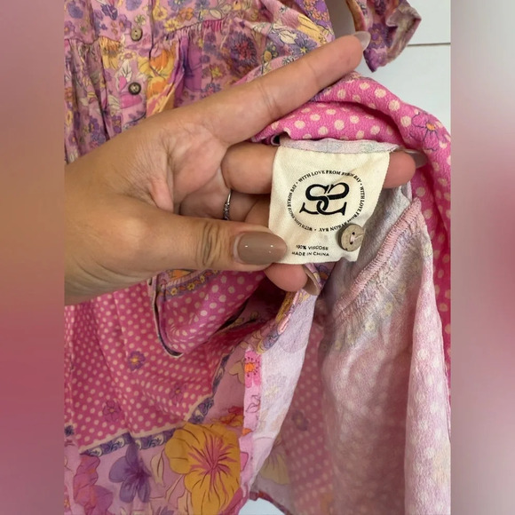 Spell Hibiscus Lane Mini Dress - Picture 11 of 12